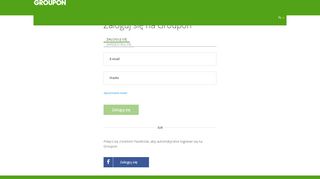 
                            2. Login Klienta - Groupon