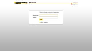 
                            5. Login - KMU-Modell