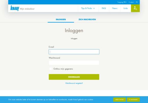 
                            8. Login :: Knauf - Mijn Stukadoor