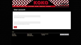 
                            2. Login - KOKO London