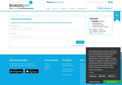 
                            1. Login - kommpet.de