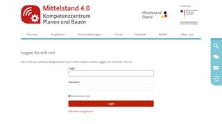 
                            7. Login - Kompetenzzentrum Planen und Bauen