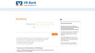 
                            4. Login Konto / Depot - VR-Bank Landau