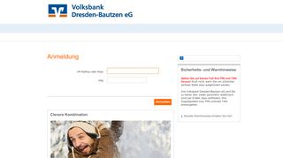 
                            11. Login Konto/Depot - Volksbank Bautzen