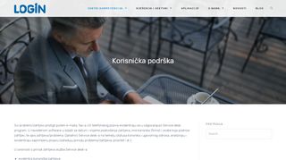 
                            2. Login - Korisnička podrška