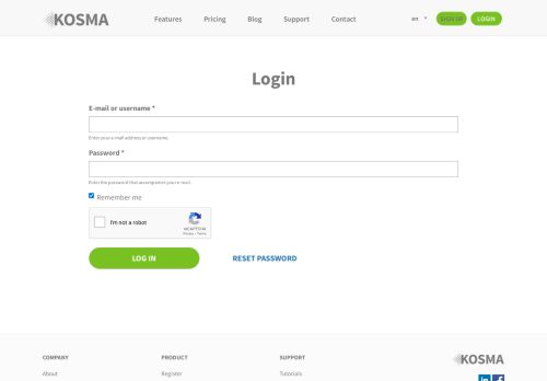 
                            6. Login | KOSMA - The Next Generation Budget Management ...