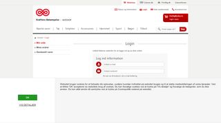 
                            1. Login - Kræftens Bekæmpelse webshop