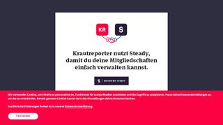 
                            6. Login - Krautreporter