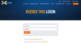 
                            1. Login | Kuebix TMS Software