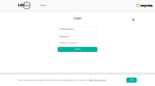 
                            2. Login Kundencenter LOCme | LOCme