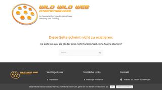 
                            3. Login Kundencenter: Wild Wild Web - Internetservices