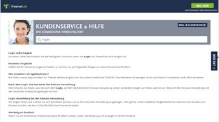 
                            4. Login - Kundenservice - Freenet.de
