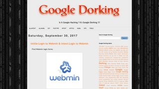 
                            6. Login | Label | Google Dorking