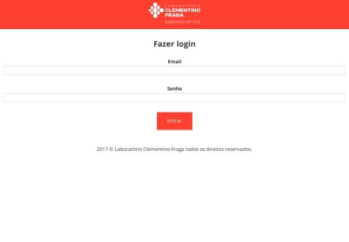 
                            3. Login | Laboratório Clementino Fraga