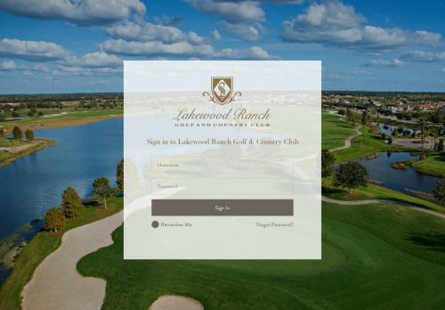 
                            11. Login - Lakewood Ranch Golf and Country Club