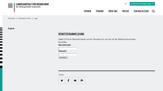 
                            4. Login - Landesanstalt für Medien NRW