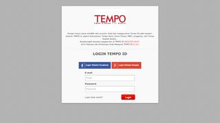 
                            5. login | langganan | tempo.co