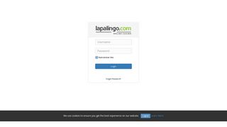 
                            2. Login - Lapalingo.com