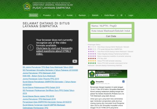 
                            1. Login Layanan SIMPATIKA - Kemenag RI