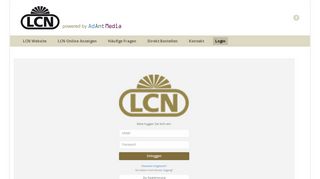 
                            4. Login – LCN Onlinestudio