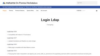 
                            12. Login Ldap - Matomo Plugins Marketplace