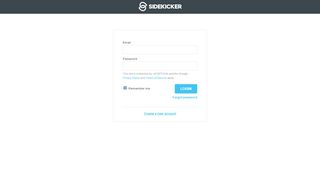 
                            1. Login - Le groupe de Sidekicker