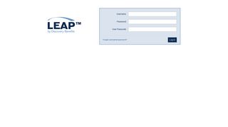 
                            3. Login | LEAP™ by DBI - Discovery Benefits