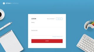 
                            2. Login & Learn Live - Shawacademy