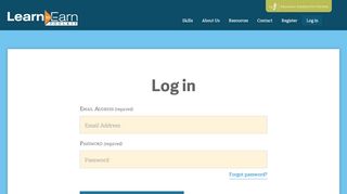 
                            2. Login - Learn to Earn