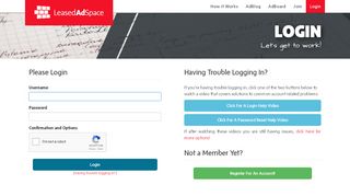 
                            1. Login - Leased Ad Space