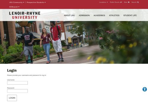 
                            5. Login - Lenoir-Rhyne University