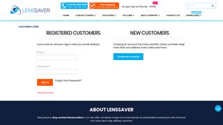 
                            5. Login - Lenssaver