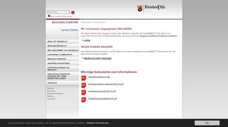 
                            3. Login: Lernen Online: Bildungsserver Rheinland-Pfalz - Moodle@RLP