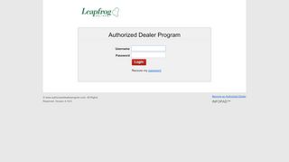 
                            11. Login - LFO Authorized Dealer