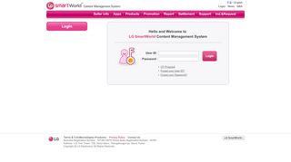 
                            2. Login - LG SmartWorld Content Management System