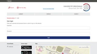 
                            8. Login - Library - University of Greifswald