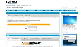
                            4. Login - Library User Guide - LibGuides at Sunway College ...