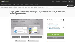 
                            4. Login lightbox wordpress - easy login / register with facebook ...