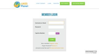 
                            11. Login - LikesPlanet- Get Facebook Photo Likes | Free Instagram ...