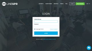 
                            1. Login – LineUpr