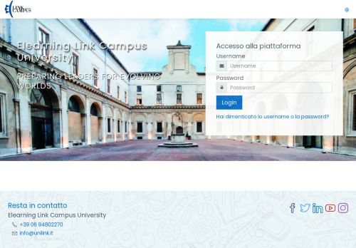 
                            8. Login - Link Campus University - FormOnLine