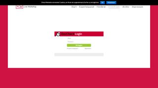 
                            8. Login Livestream | Web PCI