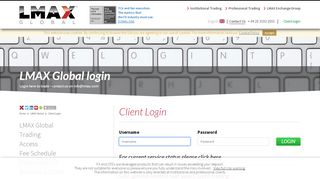 
                            12. Login | LMAX Global - LMAX Exchange