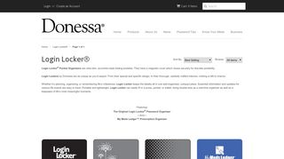 
                            2. Login Locker® – Donessa