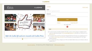 
                            8. Login - Lodha Group