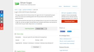 
                            9. Login LOG-CL45 Drivers Download for Windows 10, 8.1, 7, Vista, XP