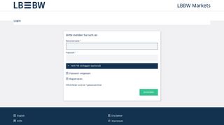 
                            6. Login - Log In - LBBW Markets