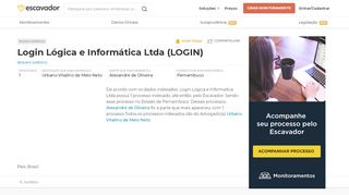 
                            8. Login Lógica e Informática Ltda | Escavador