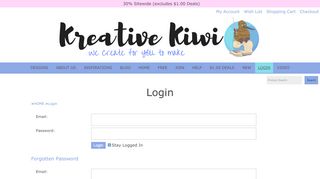 
                            12. Login - Login | Kreative Kiwi