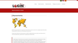 
                            6. Login Logística & Aduana :. Representantes